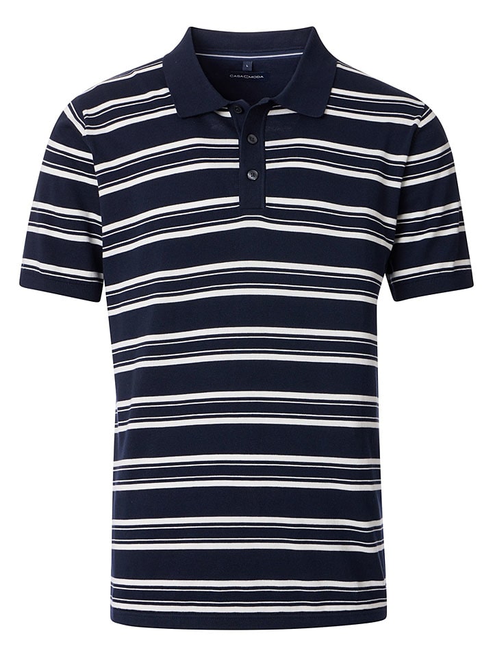 Koszulka polo w kolorze granatowym