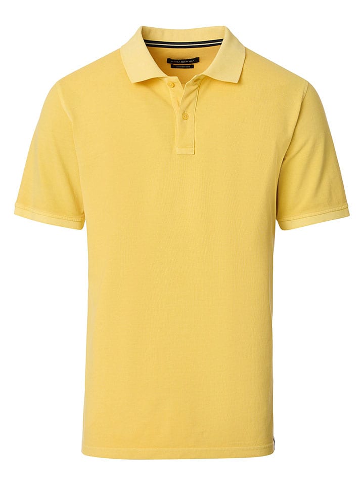 Koszulka polo w kolorze żółtym