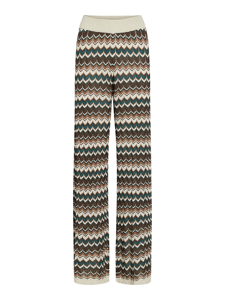 Gebreide broek "Viember" meerkleurig