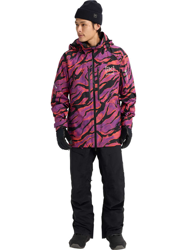 Ski-/ Snowboardjacke "[ak] Swash GORE-TEX 2L" in Lila/ Schwarz/ Orange