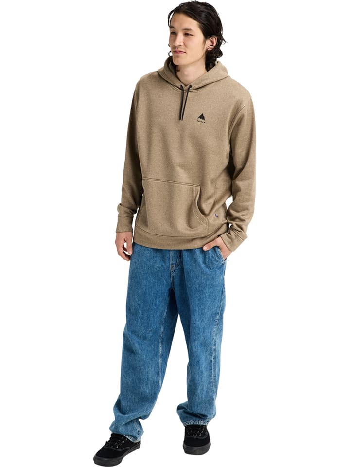 Hoodie "Oak" in Taupe