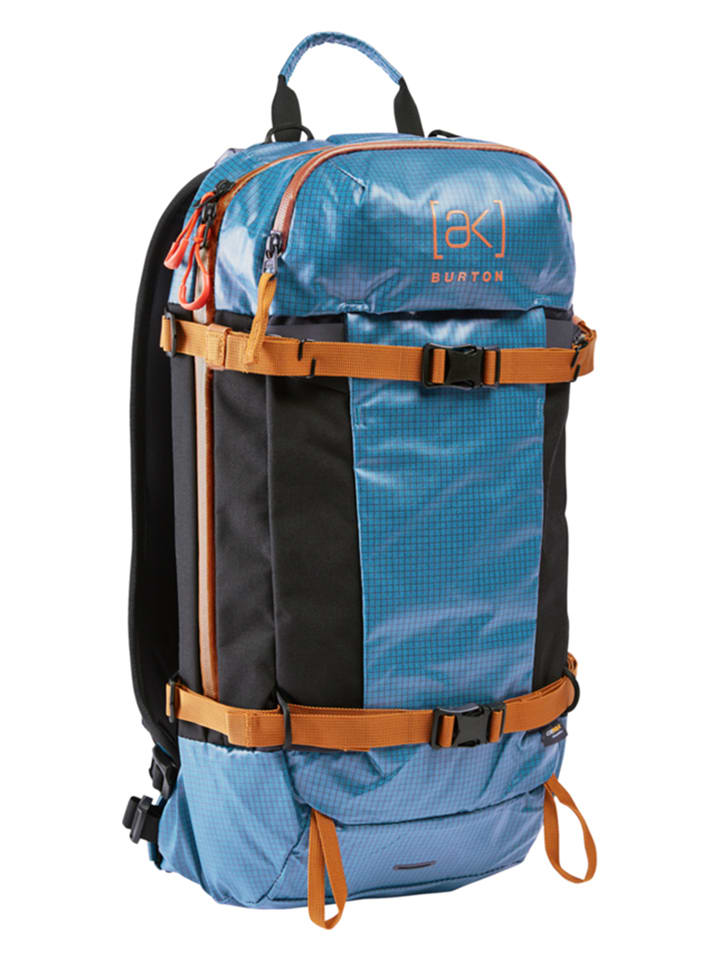Ski-/ Snowboardrucksack "[ak] Dispatcher 18L" in Blau/ Schwarz