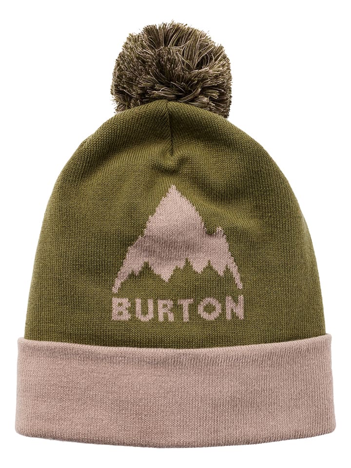 Mütze in Khaki/ Beige