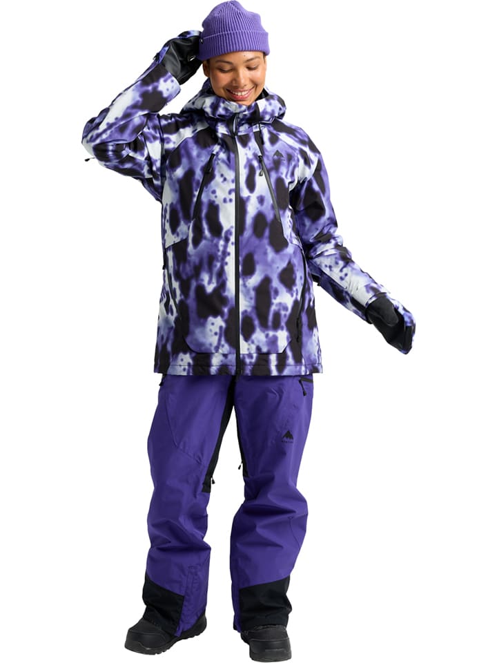 Ski-/ Snowboardjacke "Reserve GORE-TEX 2L" in Blau/ Schwarz/ Weiß/ Lila