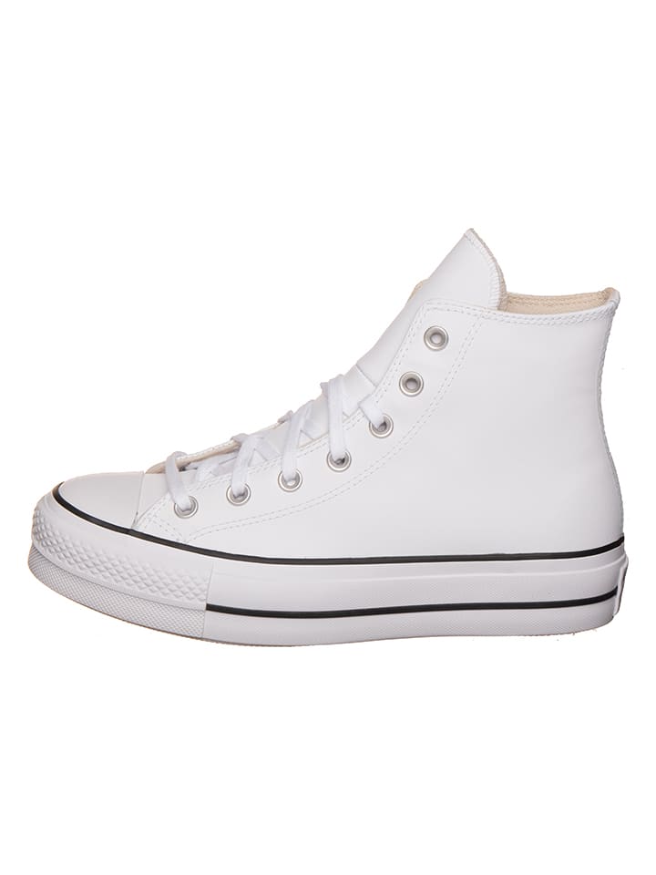 Leder-Sneakers "Chuck Taylor All Star" in Weiß