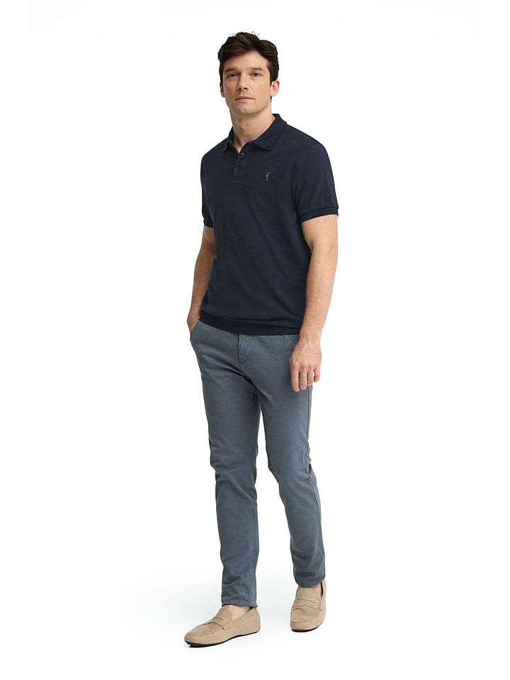 Koszulka polo w kolorze granatowym