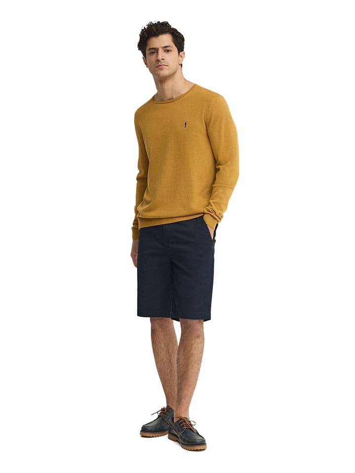 Pullover in Senf