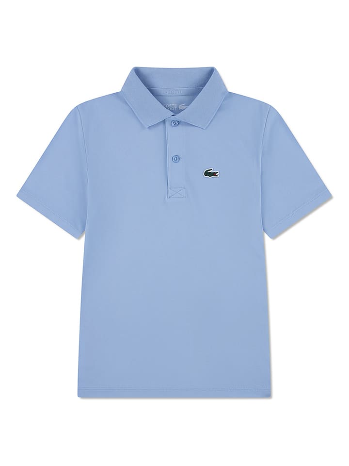 Koszulka polo w kolorze błękitnym