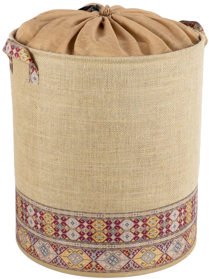 Aufbewahrungskorb in Beige - (H)40 x Ø 32 cm