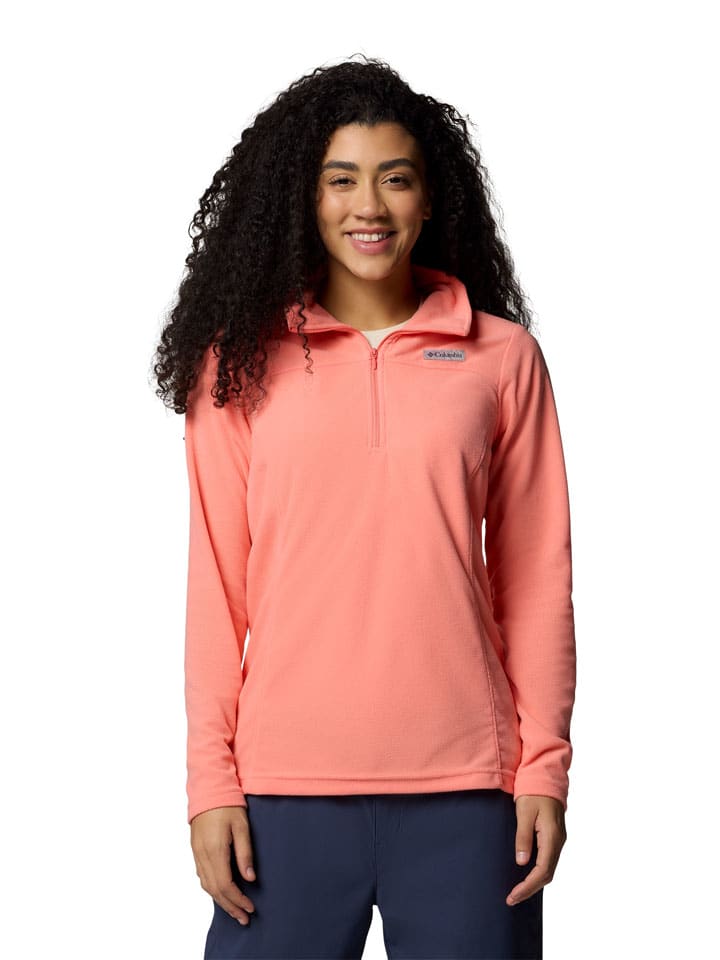 Fleecepullover "Lake Aloha" in Lachs