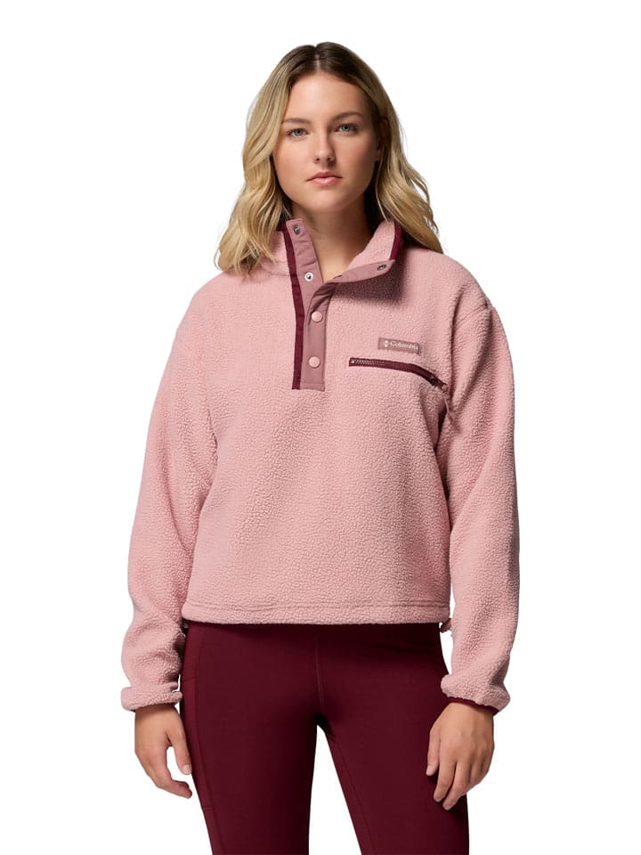 Bluza polarowa "Helvetia II" w kolorze jasnoróżowym
