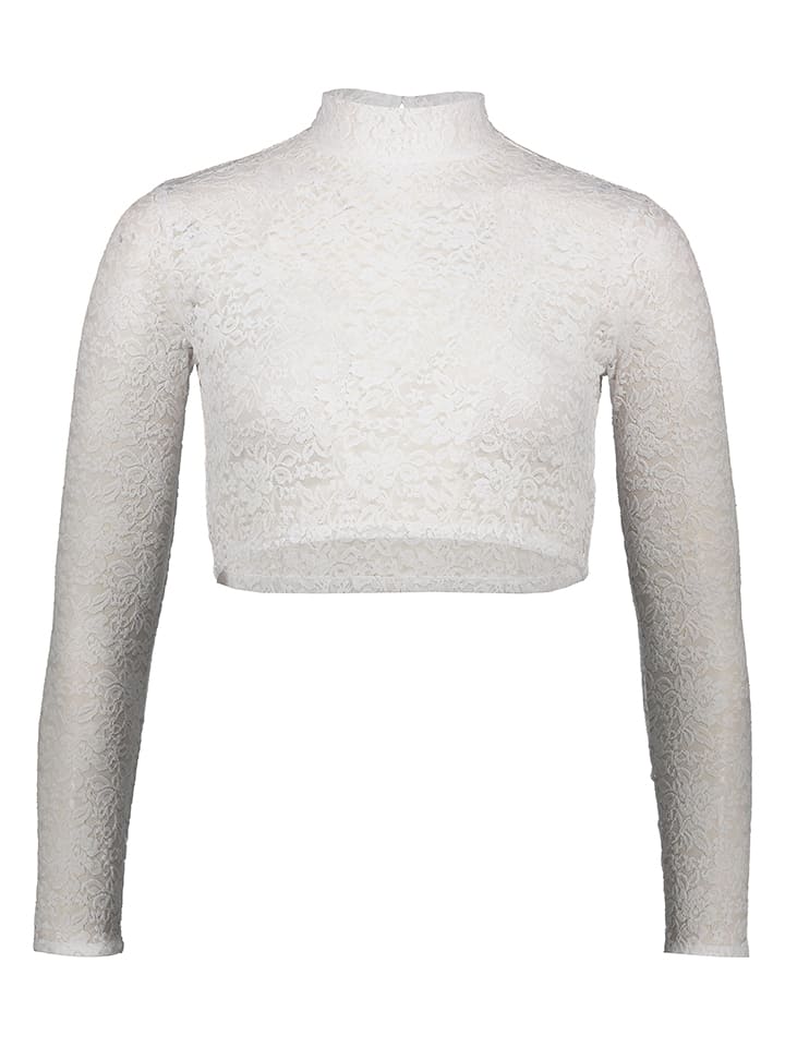 Dirndlbluse in Weiß