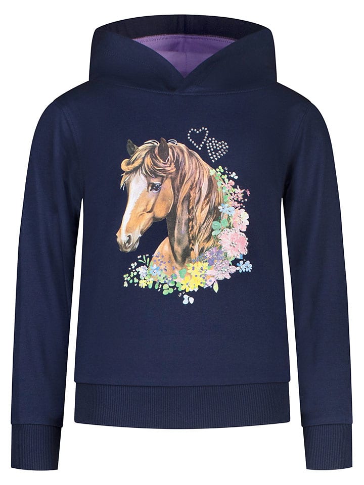 Hoodie donkerblauw