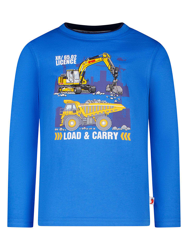 Longsleeve in Blau