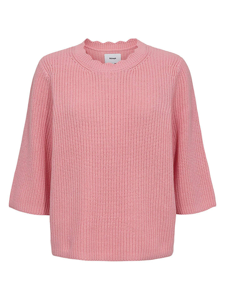 Sweter "Numarley" w kolorze jasnoróżowym