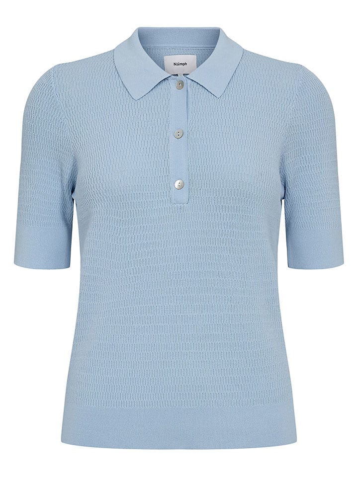 Poloshirt "Nucilia" lichtblauw
