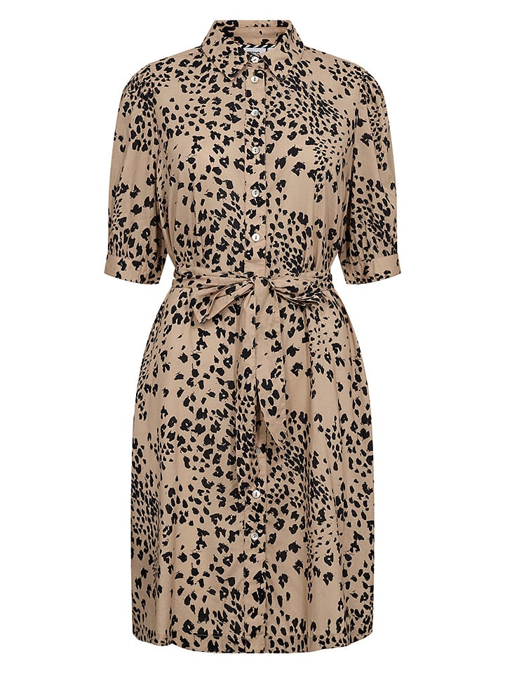 Hemdkleid "Nusanah" in Beige
