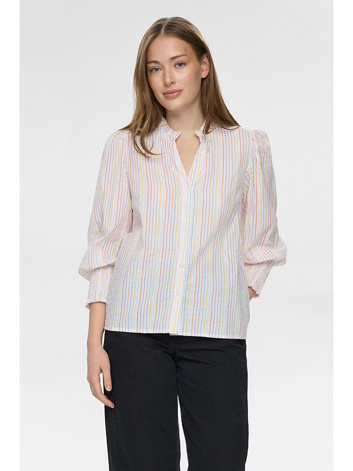 Blouse "Nutashia" meerkleurig