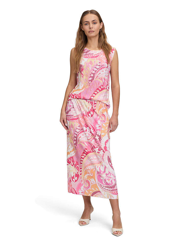 Blusentop in Rosa/ Pink/ Apricot