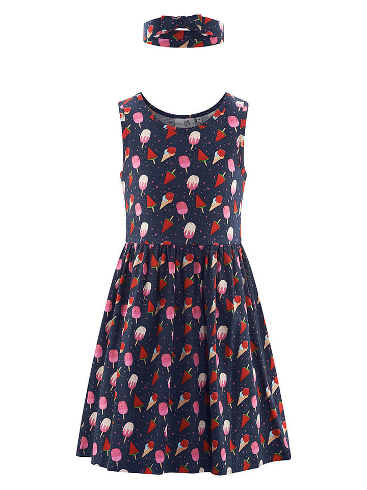 2tlg. Outfit in Dunkelblau