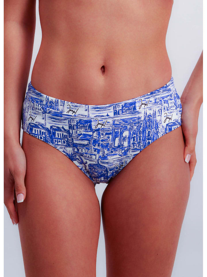 Figi bikini w kolorze niebieskim