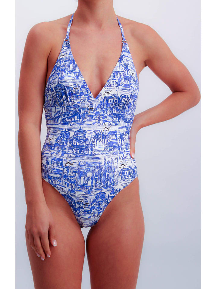 Badpak blauw