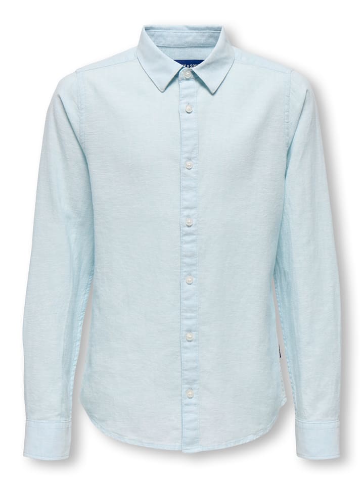 Blouse "Caiden" lichtblauw