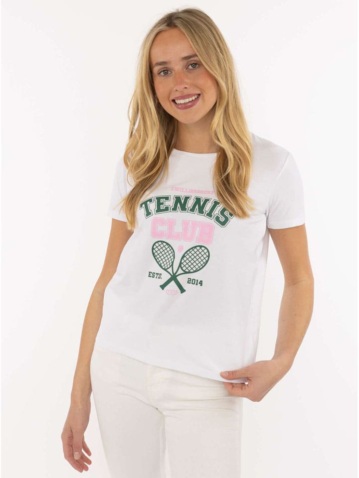 Koszulka "Tennis Club" w kolorze białym