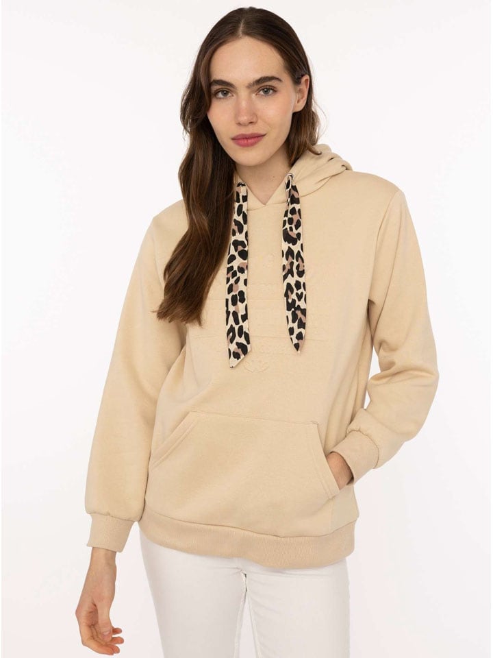 Bluza "Strong Soul" w kolorze beżowym