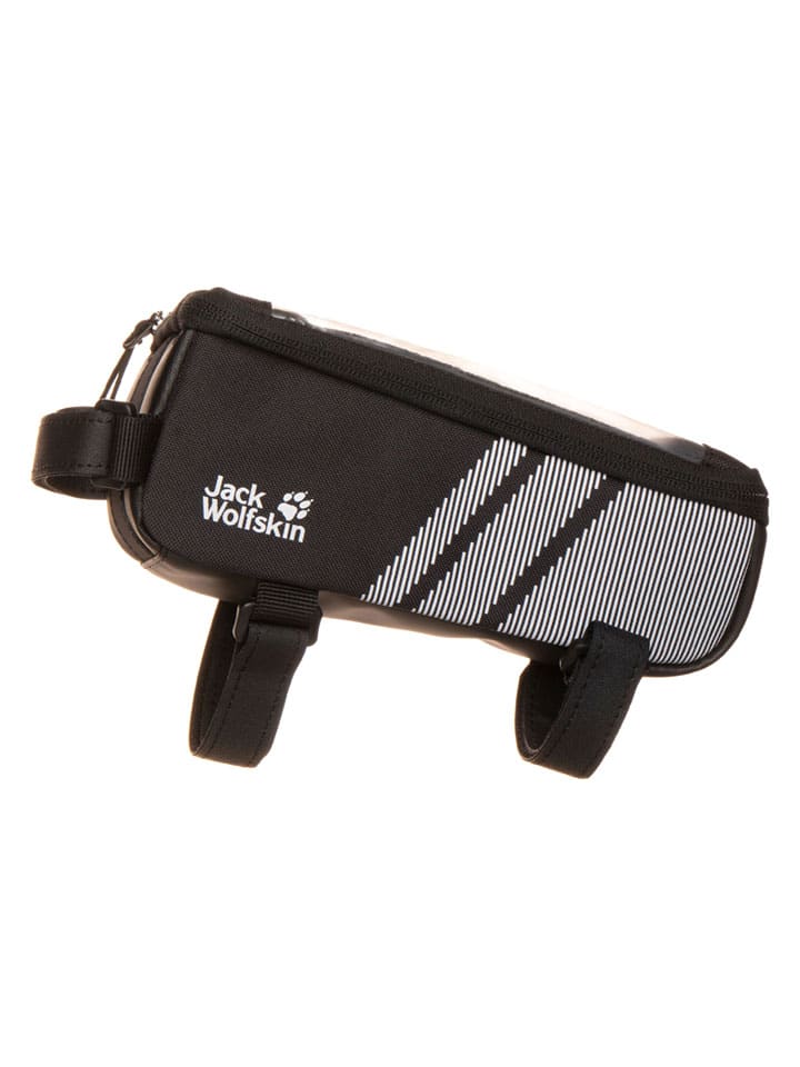 Fahrradtasche in Schwarz - (B)22 x (H)10 x (T)9 cm