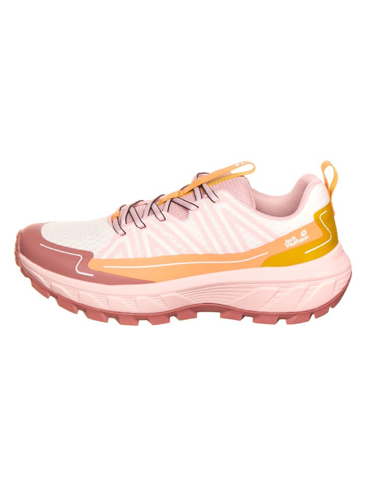Buty "Wide Hike Texapore Low" w kolorze jasnoróżowym do biegania