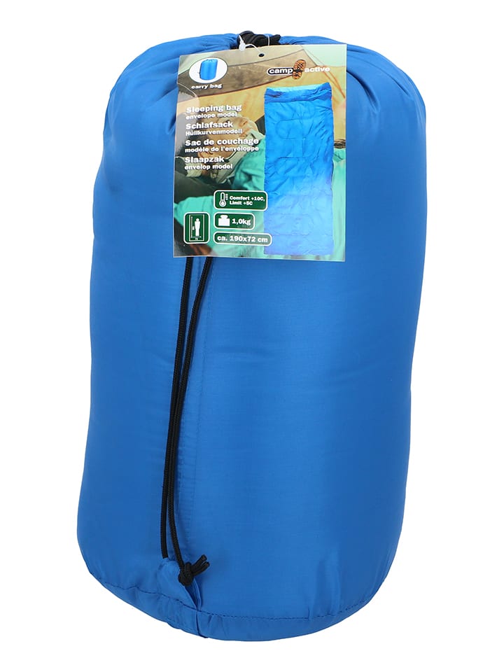 Schlafsack in Blau - (L)190 x (B)72 cm
