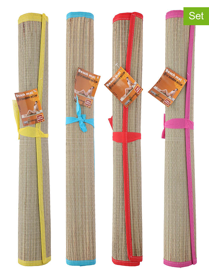 2-delige set: strandmatten meerkleurig - (L)180 x (B)60 cm