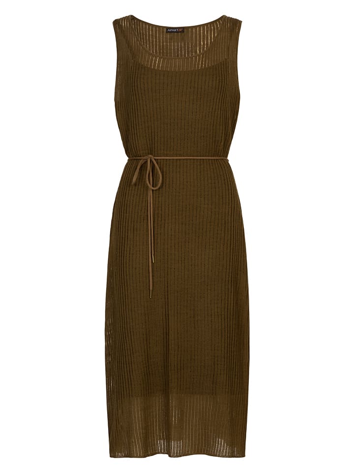 Sukienka w kolorze khaki