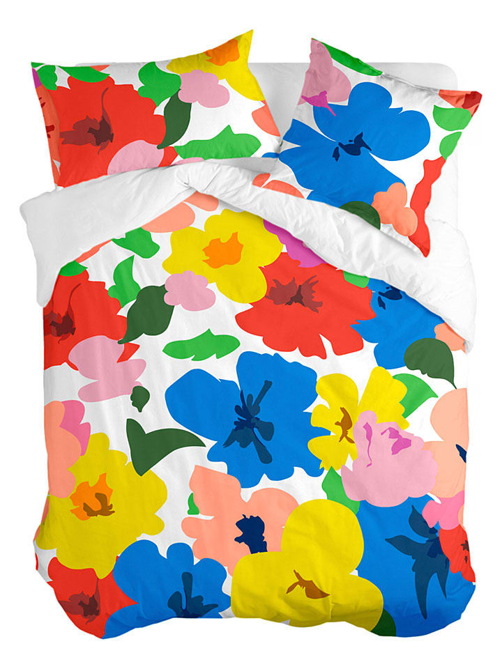 Bettbezug "Bloom play" in Bunt