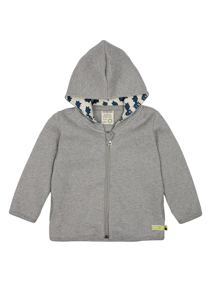 Sweatjacke in Grau