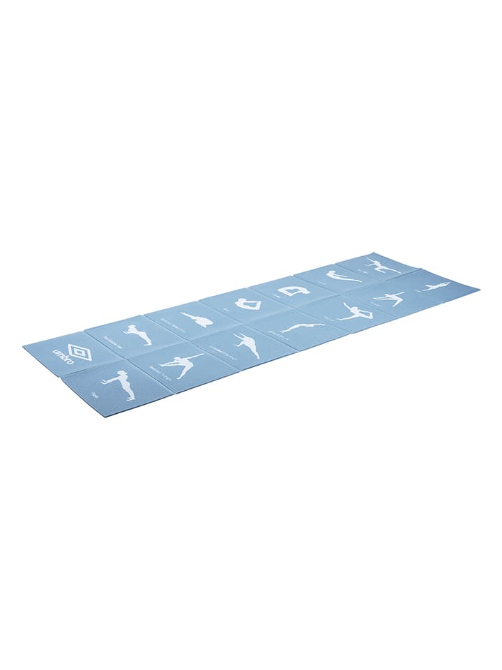Yogamatte in Hellblau - (L)173 x (B)61 cm