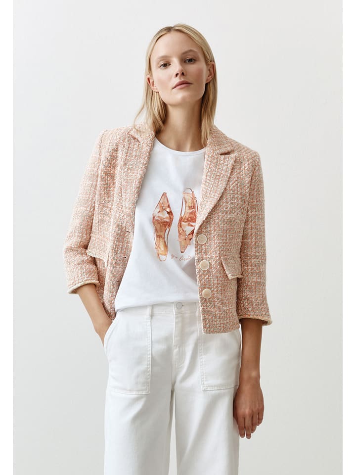 Blazer in Apricot