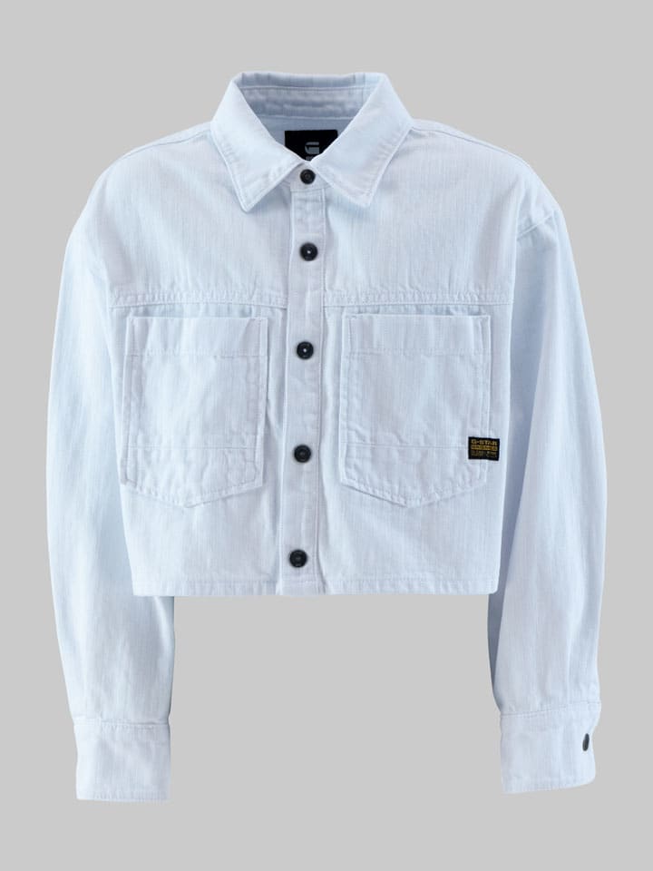 Jeansjacke in Hellblau