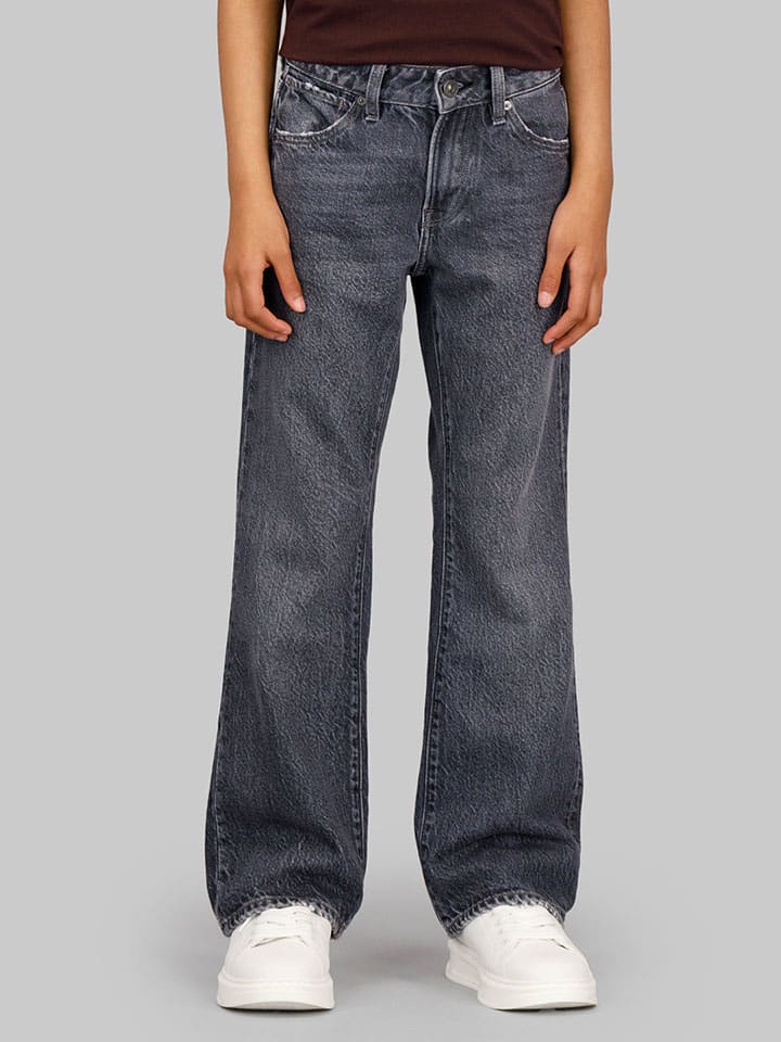 Spijkerbroek - comfort fit - grijs