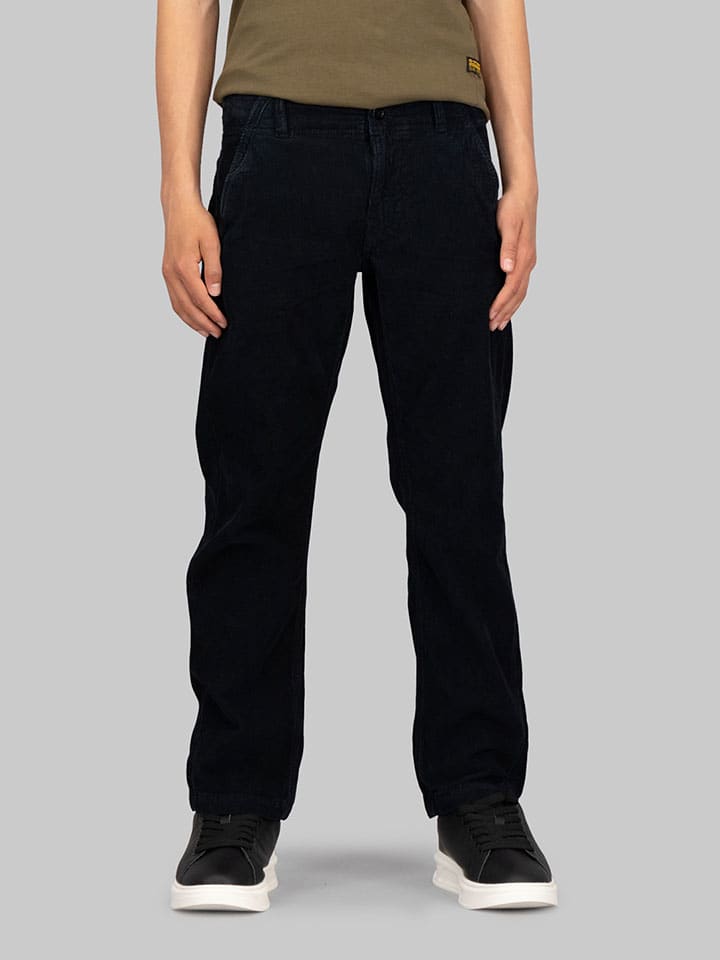 Chinobroek donkerblauw