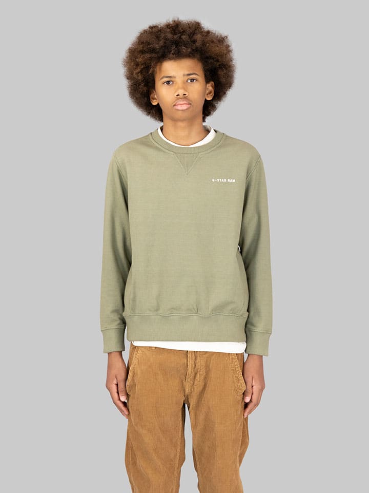 Sweatshirt in Khaki