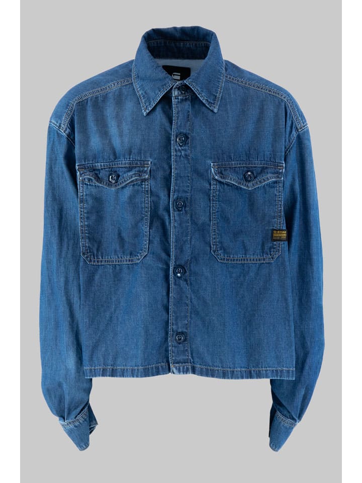 Jeanshemd in Blau