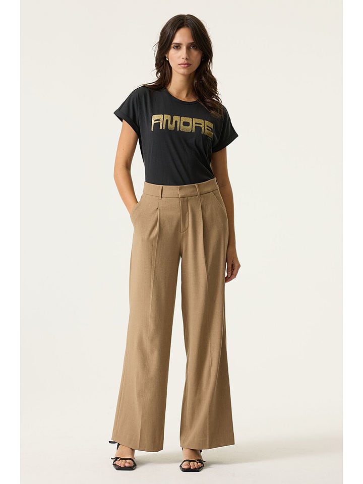 Marlenehose in Hellbraun