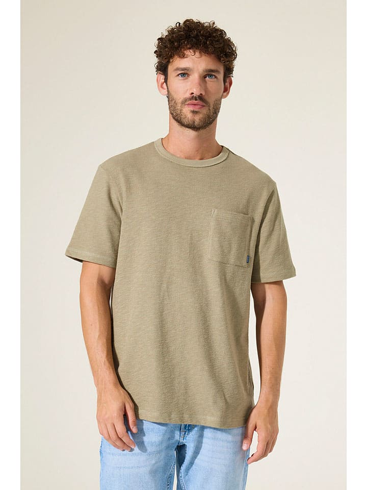 Koszulka w kolorze khaki