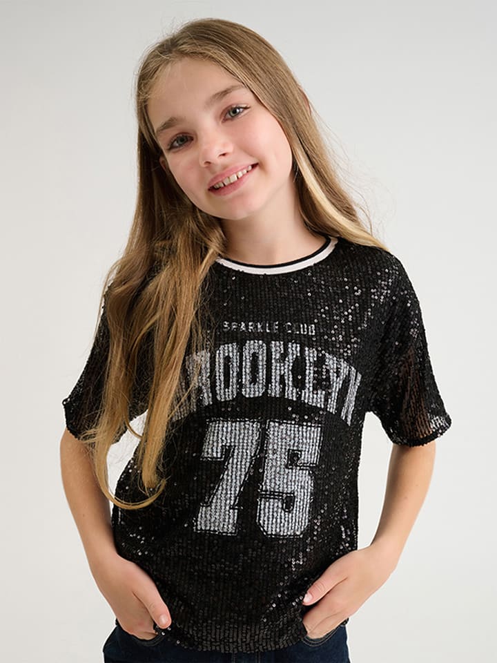 Shirt in Schwarz