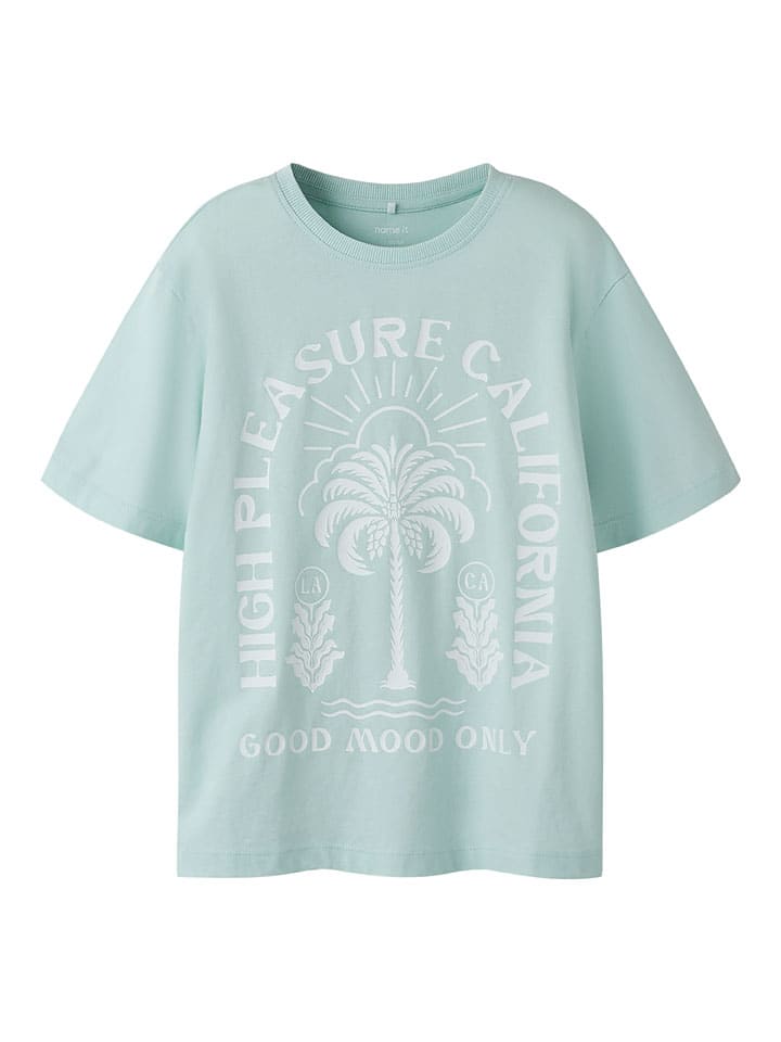 Shirt "Jarvu" lichtblauw