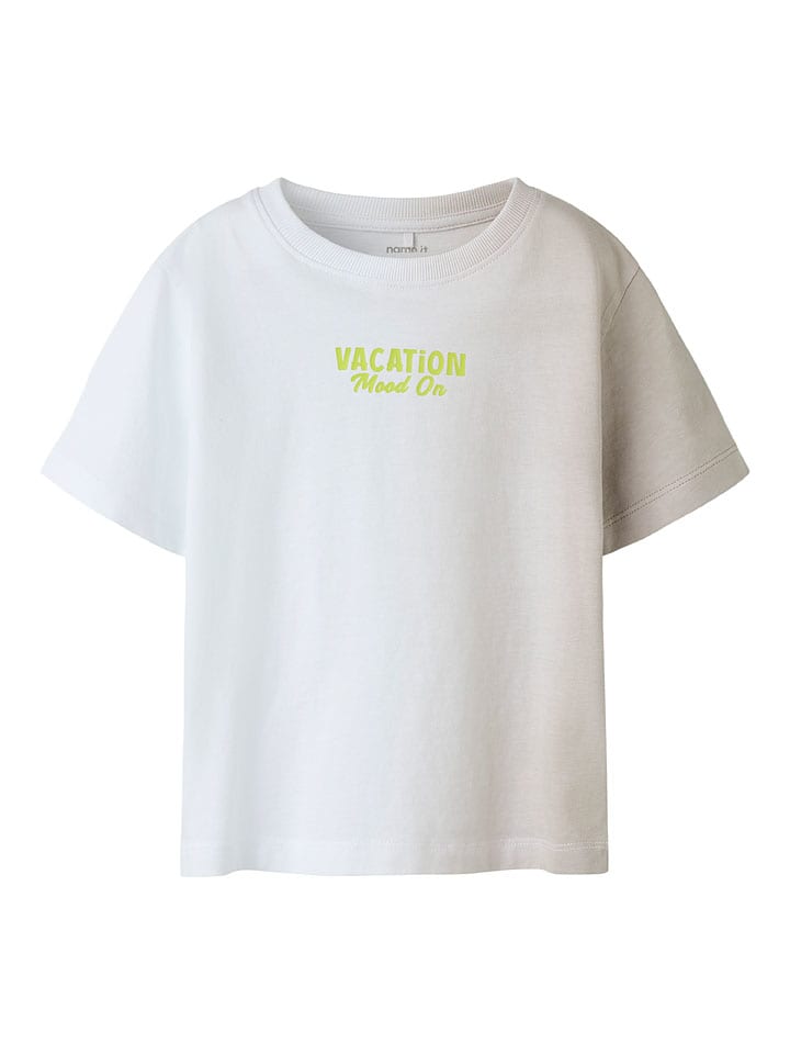 Shirt "Fiblo" in Weiß/ Beige