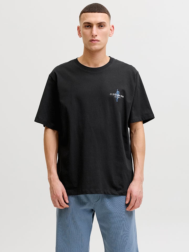 Shirt "Corals" zwart