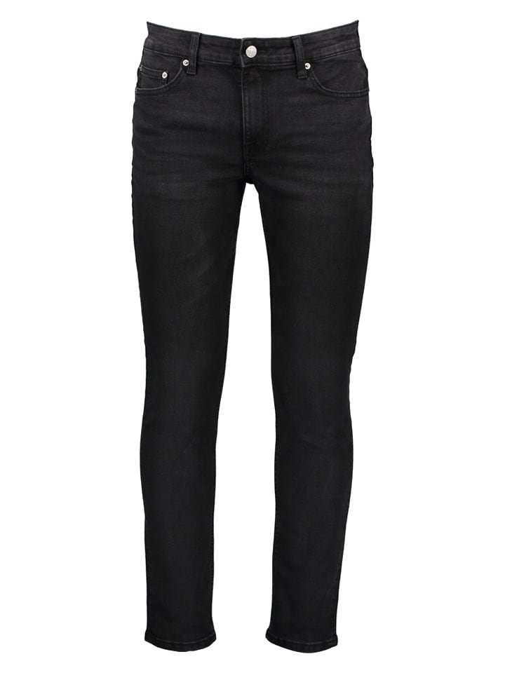 Dżinsy - Slim fit - w kolorze czarnym